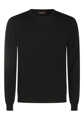 Zanone crew-neck sweater - Black