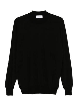 Lardini crew-neck sweater - Black