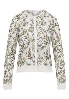 Giambattista Valli floral cardigan - White