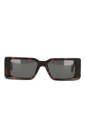 Off-White Eyewear havana rectangle sunglasses - Brown