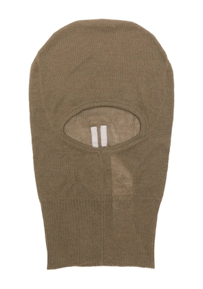 Rick Owens Skull balaclava - Green