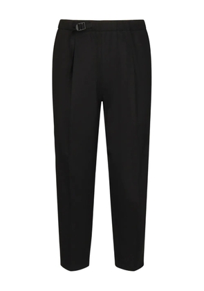 BE ABLE buckle-fastening elasticated-waist trousers - Black