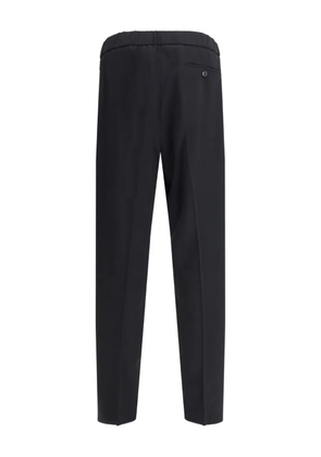 Giorgio Armani elastic-waist trousers - Black