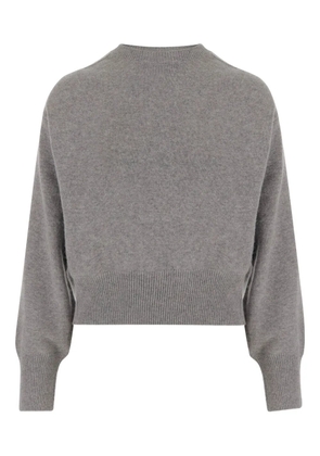 SA SU PHI crew-neck cashmere sweater - Grey