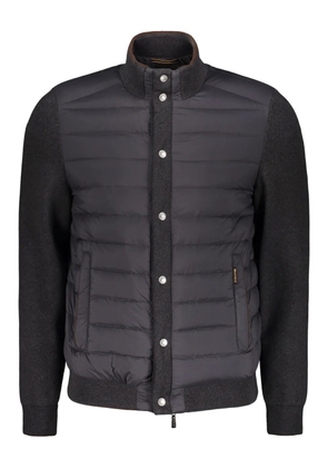 Moorer EFISIO-S3L padded bomber jacket - Grey