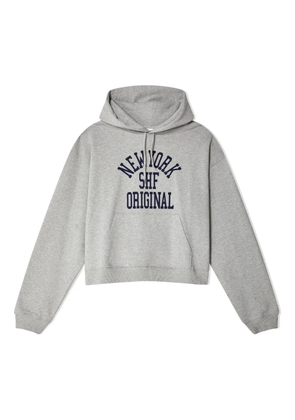 Sky High Farm cotton hoodie - Grey