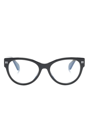 Off-White Eyewear logo-engraved glasses - Black