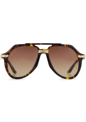 Casablanca Rajio pilot-frame sunglasses - Gold