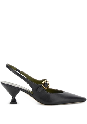 MARIA LUCA slingback pointed-toe pumps - Black