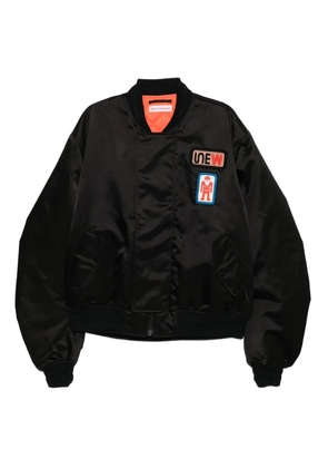 Walter Van Beirendonck Beep Beep bomber jacket - Black