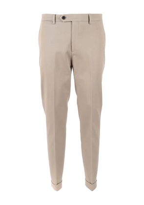 Berwich buttoned straight-leg trousers - Neutrals