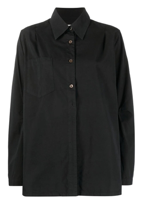 OUR LEGACY oversized long-sleeve shirt - Black