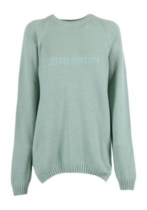 Alberta Ferretti embroidered sweater - Green