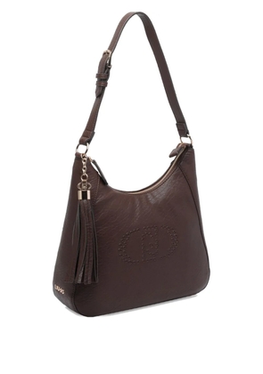 LIU JO top-zip tassel-detail shoulder bag - Brown