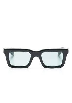 Alexander McQueen Eyewear rectangle-frame sunglasses - Green