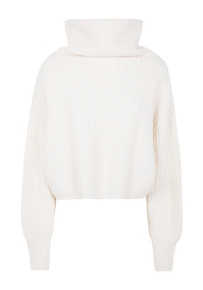 kujten Yumi ribbed turtleneck sweater - Neutrals