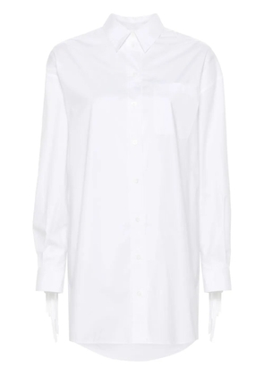 Moschino fringed shirt - White