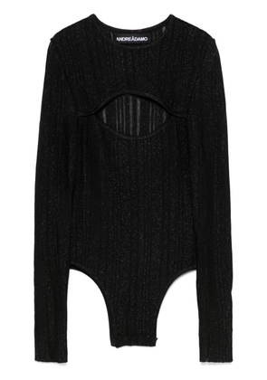 ANDREĀDAMO Wet bodysuit - Black