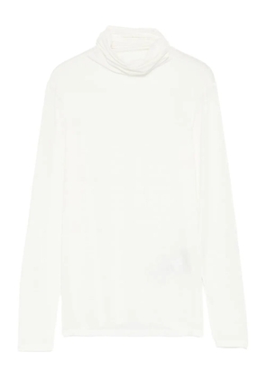 Antonelli Condor roll-neck long-sleeve top - White