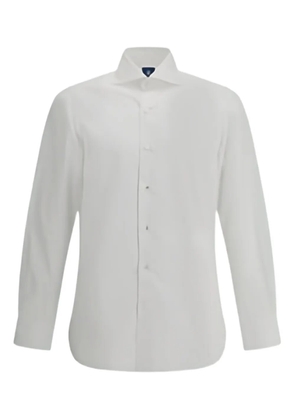 Finamore 1925 Napoli long-sleeve button-up shirt - White