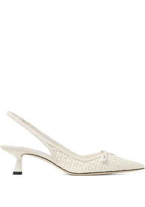 Jimmy Choo 45mm Amita pumps - White