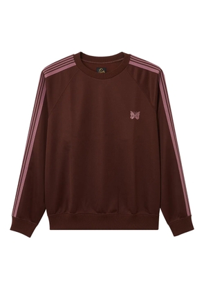 Needles logo-embroidered sweatshirt - Brown