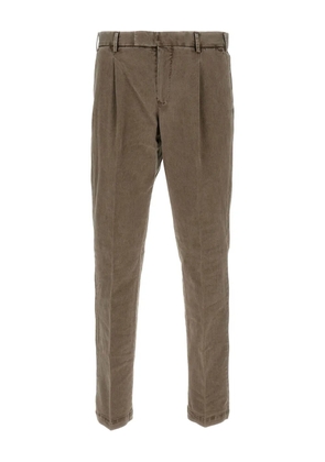 PT Torino pleated straight-leg trousers - Neutrals