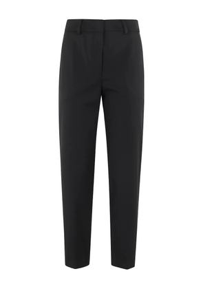 Seventy flat-front trousers - Black