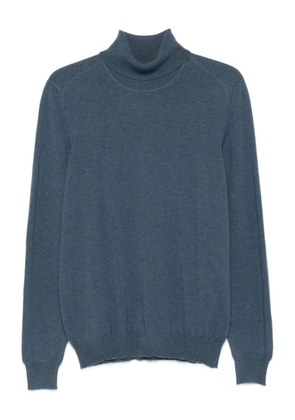 Fedeli turtleneck cashmere sweater - Blue