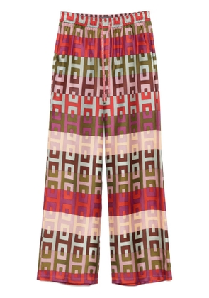 Lorena Antoniazzi silk trousers - Red