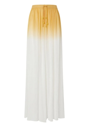 PINKO ombré-effect trousers - White