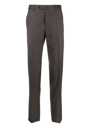 PT Torino tailored pressed-crease trousers - Brown