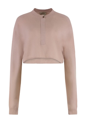 Le Kasha cropped sweater - Neutrals