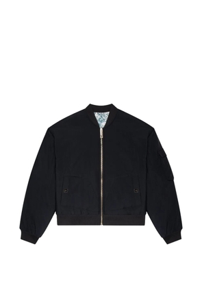 PLACE OF ËLMS reversible padded bomber jacket - Black