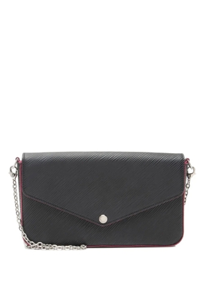 Louis Vuitton Pre-Owned 2017 Félicie Epi chain cross body bag - Black