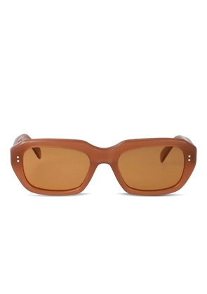 Retrosuperfuture Miles rectangle-frame sunglasses - Orange