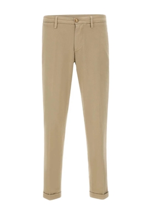 Re-Hash cuffed welt-pocket trousers - Neutrals