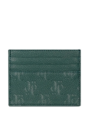 PLACE OF ËLMS loog-embossed cardholder - Green