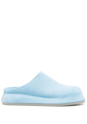 Jacquemus Bricciola suede mules - Blue