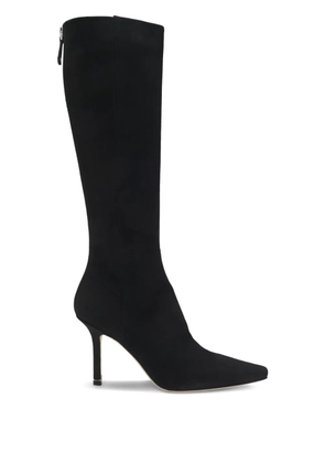 BOSS pointed-toe stiletto over-the-knee boots - Black