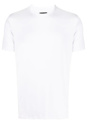 Emporio Armani short-sleeved jersey T-shirt - White