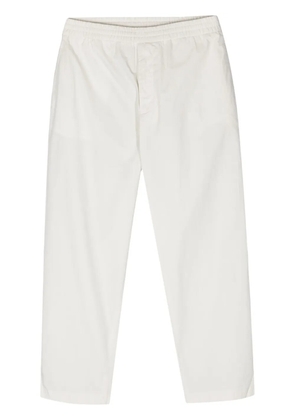 Officine Generale elasticated-waist tapered trousers - Neutrals
