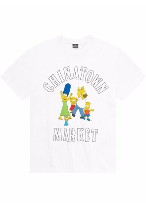 MARKET x The Simpsons Family-print T-shirt - White
