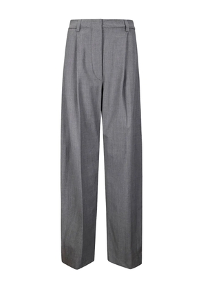 THELATEST pleated trousers - Grey