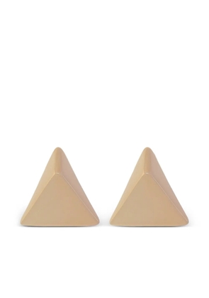 Federica Tosi triangular earrings - Gold