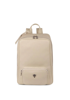 PLACE OF ËLMS logo-embossed backpack - Neutrals