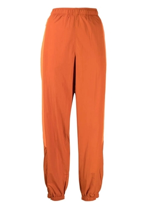 Y-3 contrasting-panel tracksuit bottom - Orange