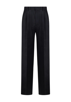 Tagliatore striped palazzo trousers - Blue