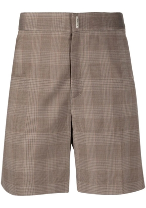 Givenchy plaid tailored shorts - Neutrals