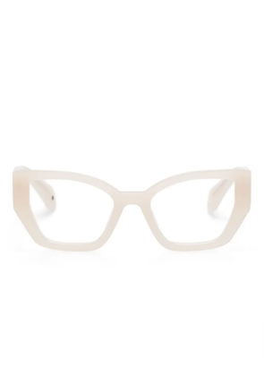 Off-White Eyewear Style 7Q glasses - Neutrals